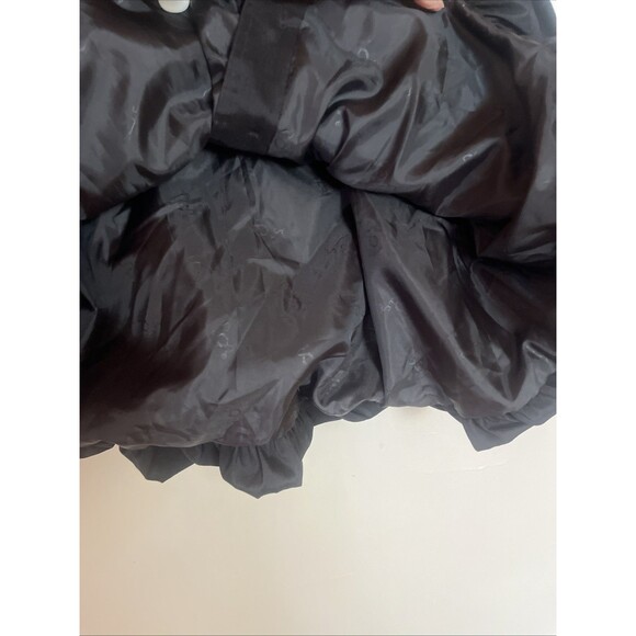 Samuel Dong Black Bubble Hem Sleeveless Mini Dress W/Ruffle, Tie, Pockets NEW S - Picture 8 of 15